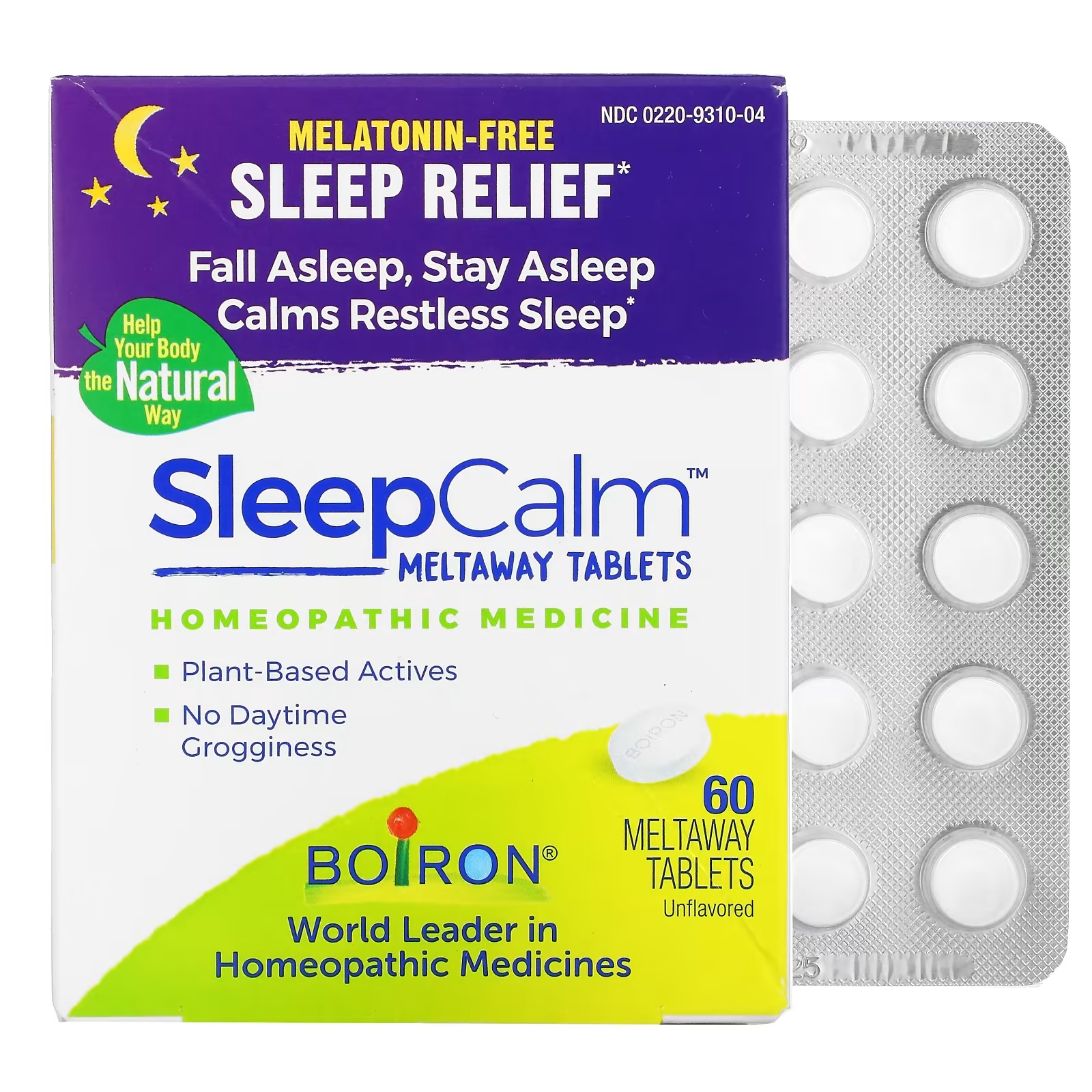 Таблетки для Спокойного Сна Boiron, 60 таблеток boiron таблетки meltaway для спокойного сна без ароматизаторов 60 таблеток meltaway