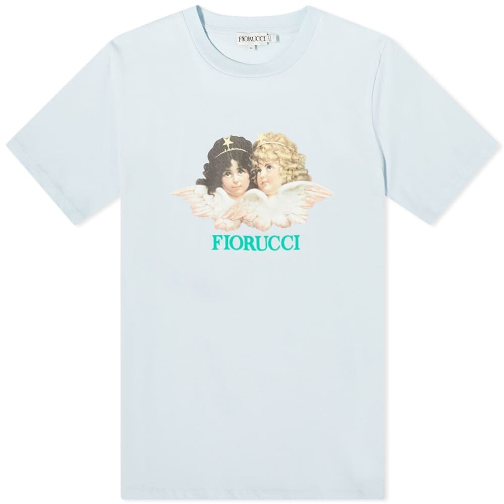 

Винтажная футболка с ангелами Fiorucci