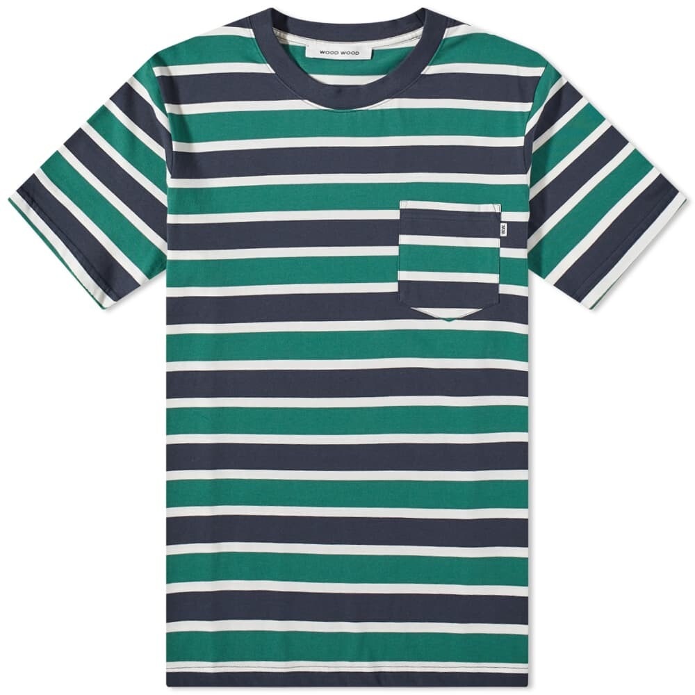

Футболка Wood Wood Bobby Striped Tee