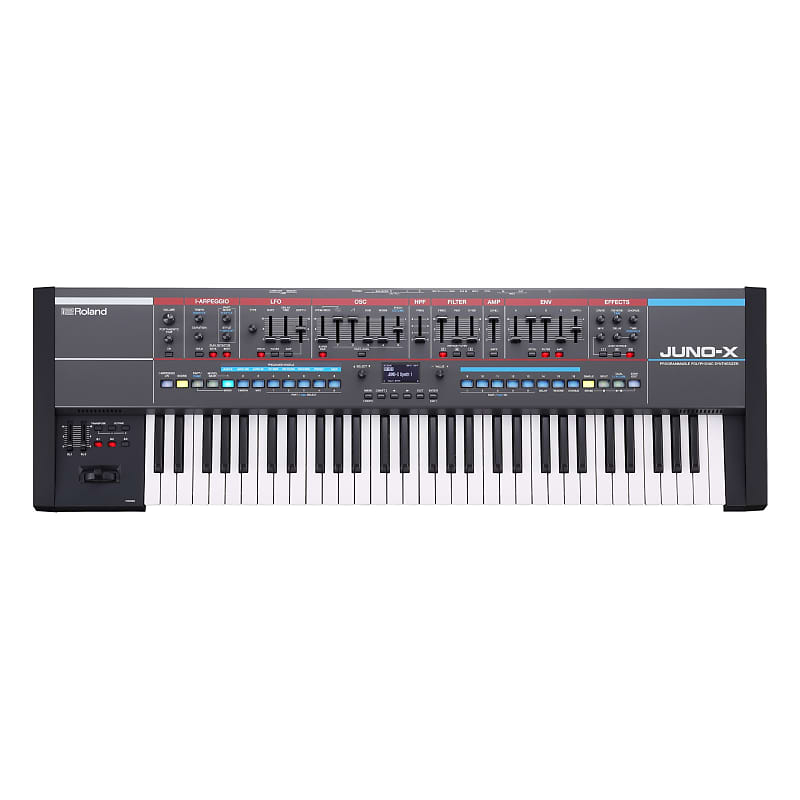 Клавиатурный синтезатор Roland Juno-X цифровой синтезатор roland juno x