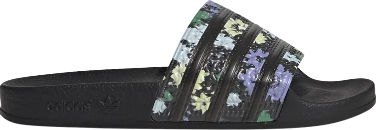 

Сандалии Adidas Wmns Adilette Slide 'Black Floral', черный