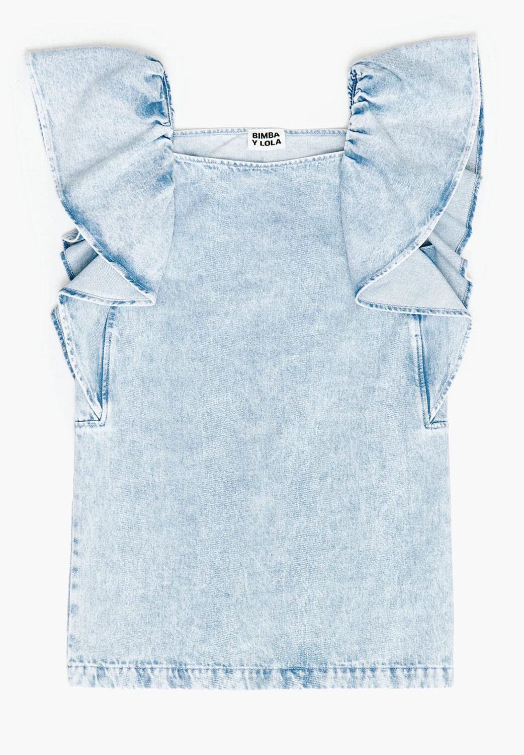 

Платье Bimba Y Lola Denim, голубой