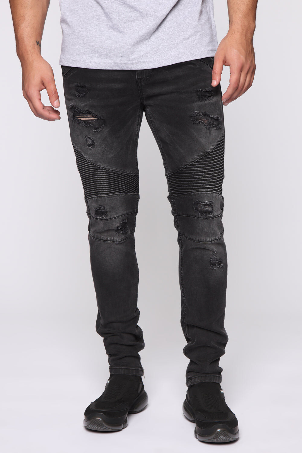 

Джинсы скинни Fashion Nova KND4180, черный
