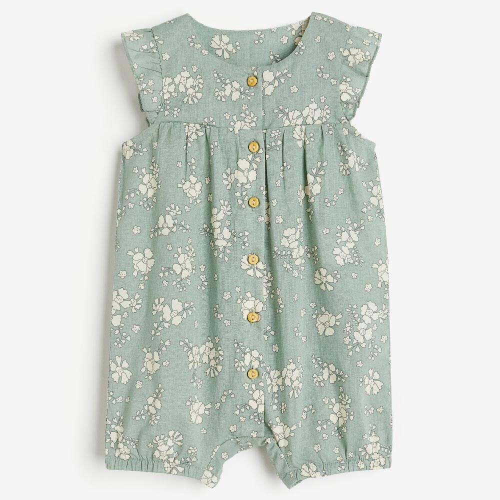 

Комбинезон H&M Cotton, зеленый
