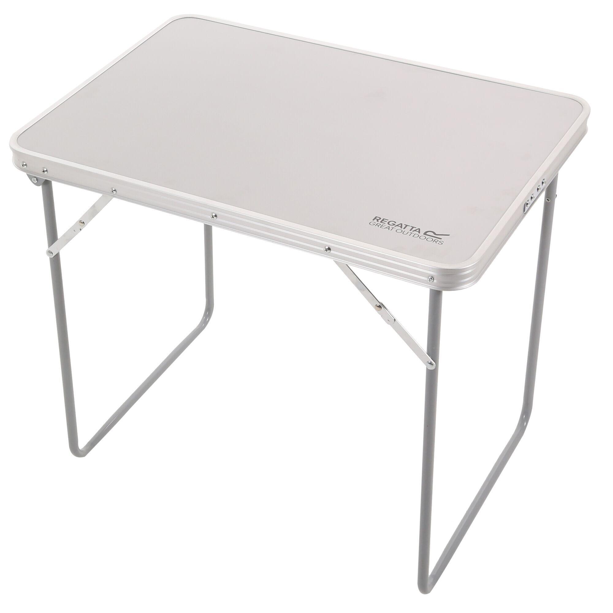 Стол складной Regatta Matano для кемпинга, серый портативный складной стол легкая уличная мебель для кемпинга столы для пикника алюминиевый сплав сверхлегкий складной стол