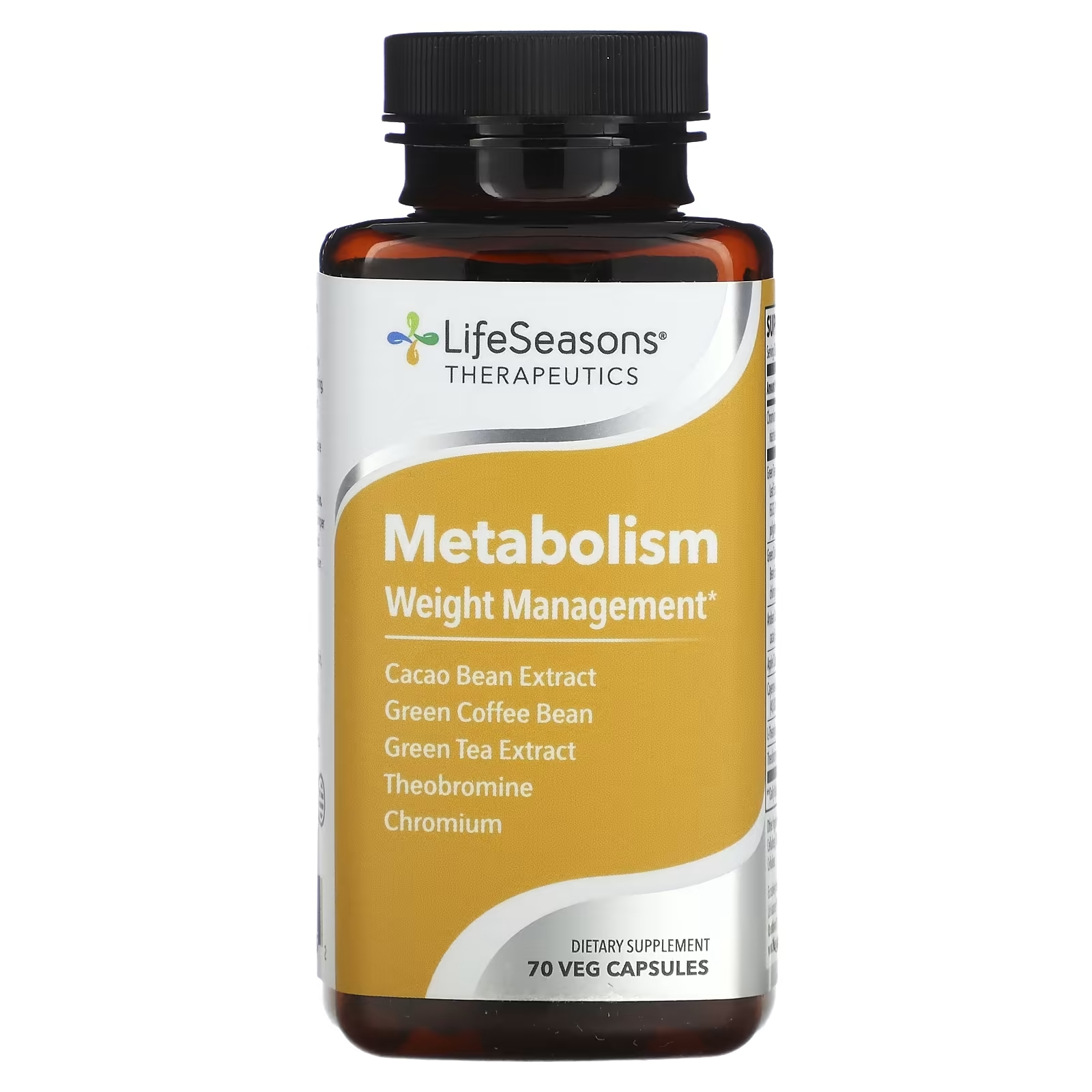 Метаболизм LifeSeasons контроль веса, 70 вегетарианских капсул цена и фото
