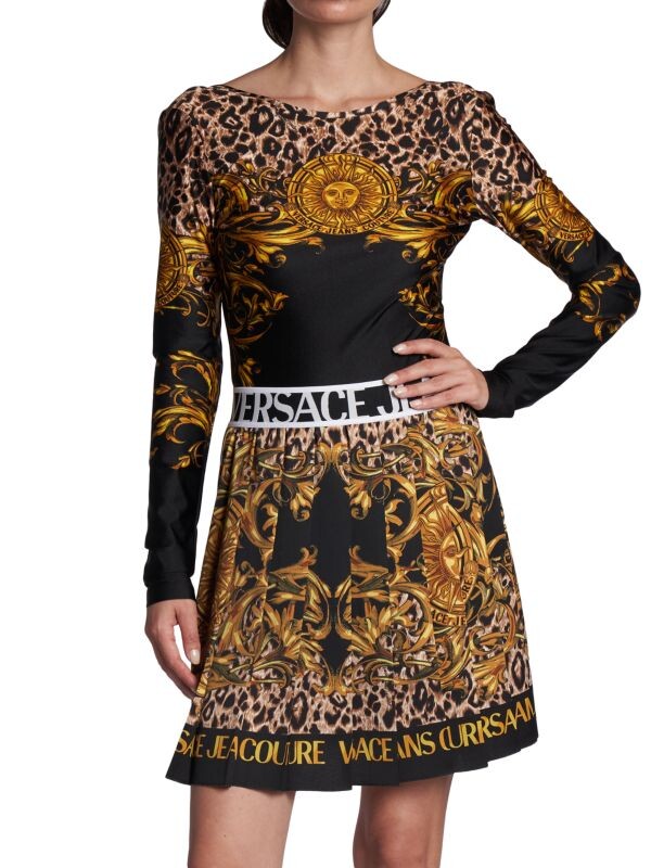 

Боди baroque animalier Versace Jeans Couture Black gold