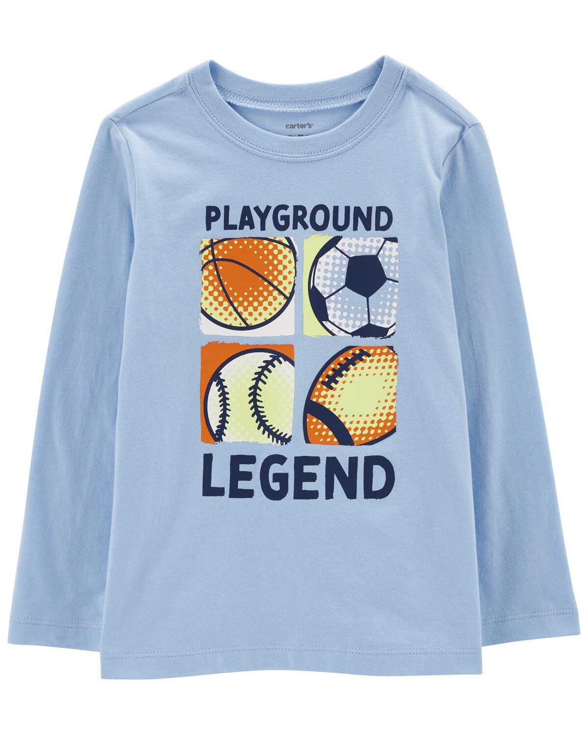 

Футболка из джерси Toddler Playground Legend Carter's, синий
