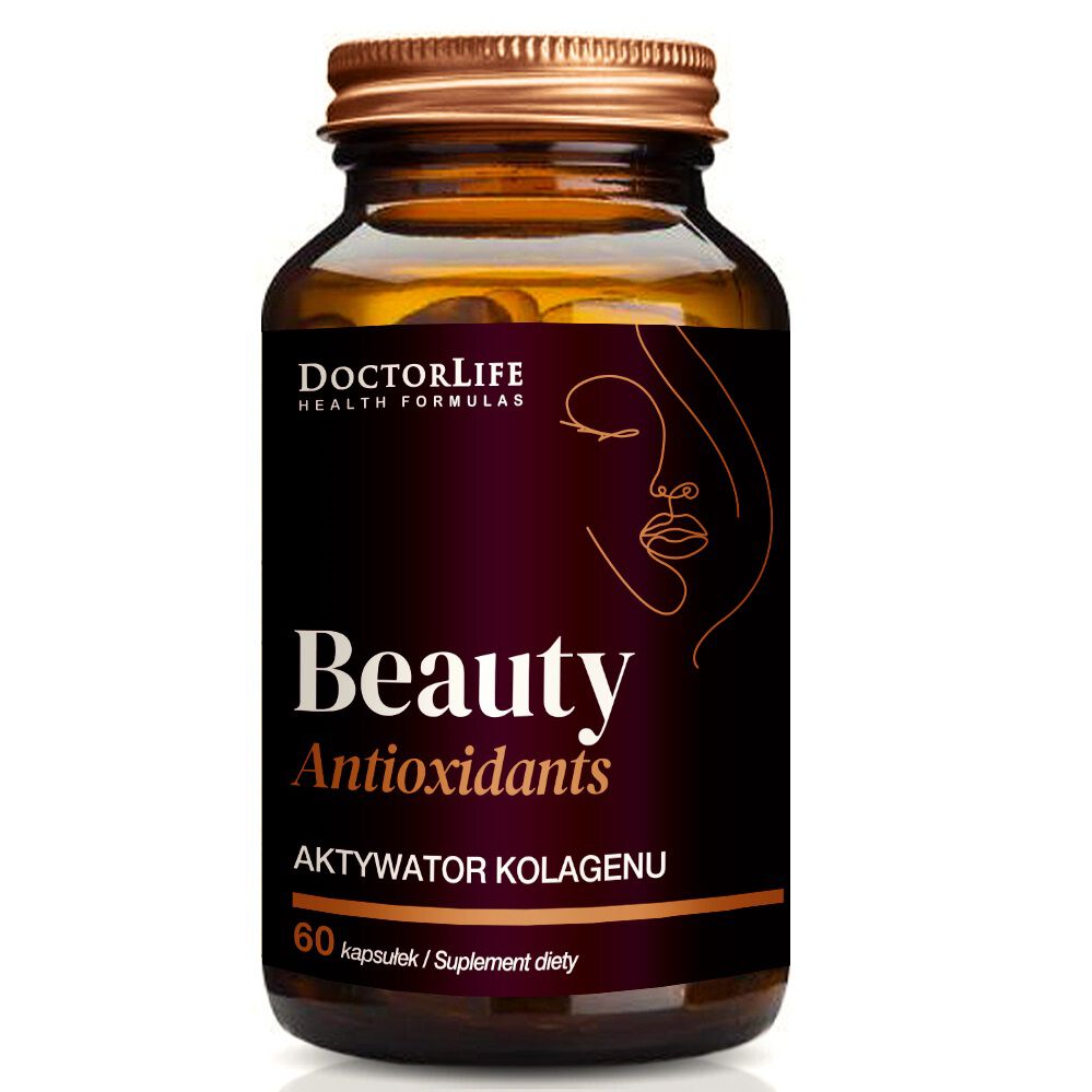 Doctor Life Beauty Antioxidants биологически активная добавка активатор коллагена, 60 капсул/1 упаковка