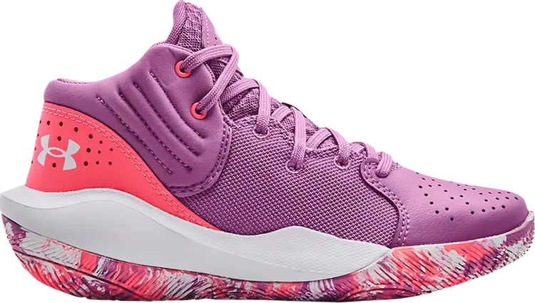 

Кроссовки Under Armour Jet 21 GS Jellyfish Blitz Red, фиолетовый