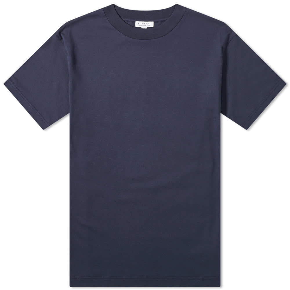 

Футболка Sunspel Mock Neck Tee, Серый