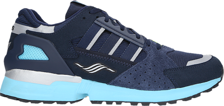 Кроссовки Adidas ZX 10000C 'Collegiate Navy', синий - фото