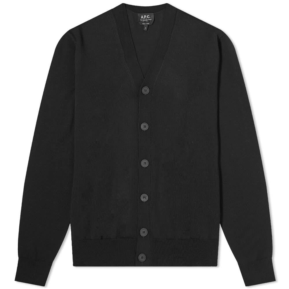 

Кардиган A.P.C. Samuel Knit, черный