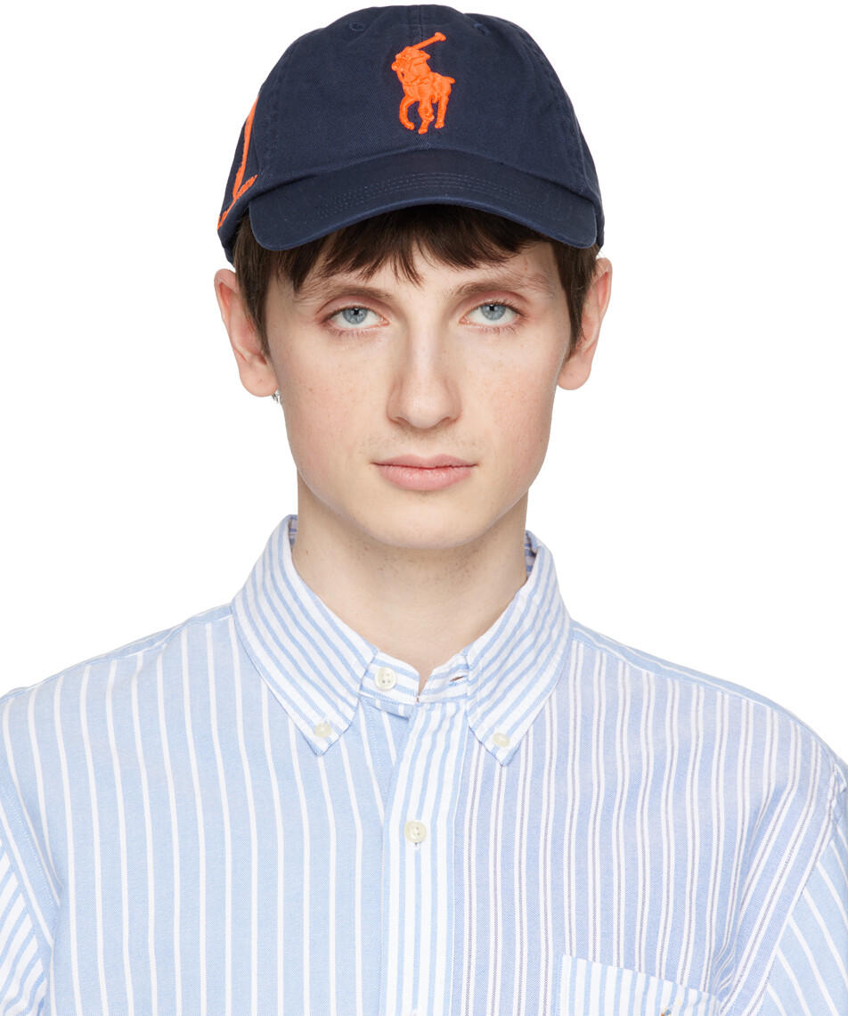 

Темно-синяя кепка с большим пони Polo Ralph Lauren