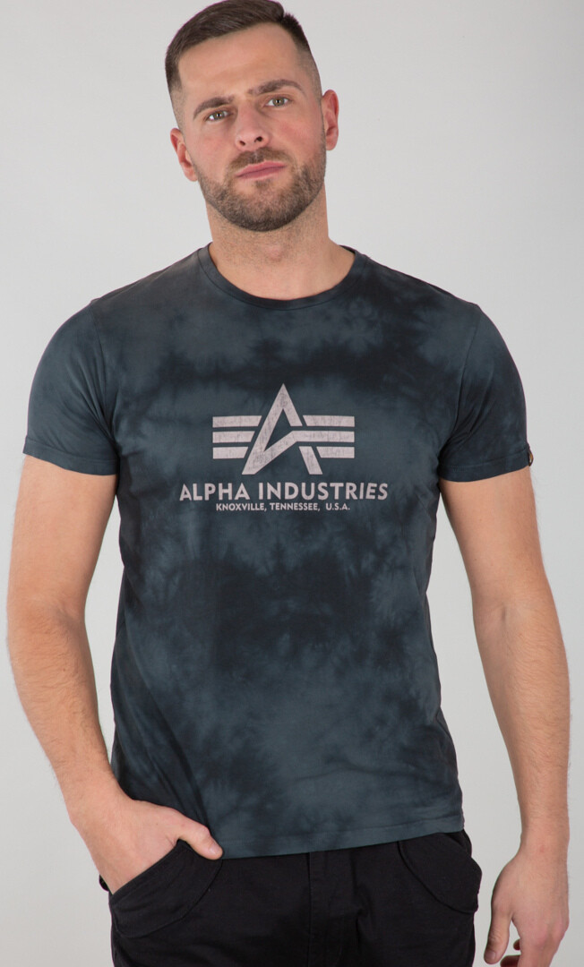 

Футболка Alpha Industries Batik, темно-серая
