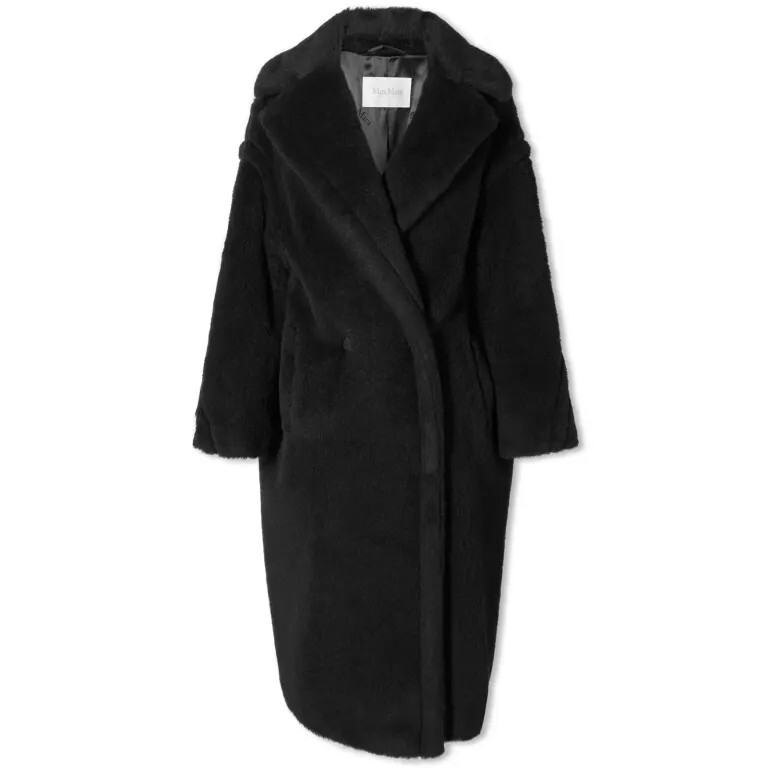 

Пальто Max Mara Teddy Tedgirl, черный