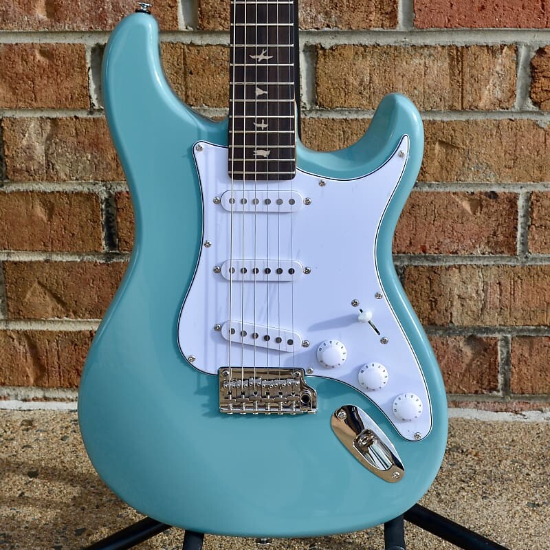 

PRS SE Silver Небесно-голубой камень SE Silver Sky Stone Blue