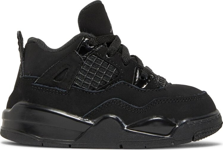 All black jordan 4 retro hotsell