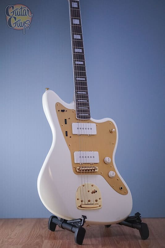 

Squier 40th Anniversary Jazzmaster Gold Edition LF Olympic White