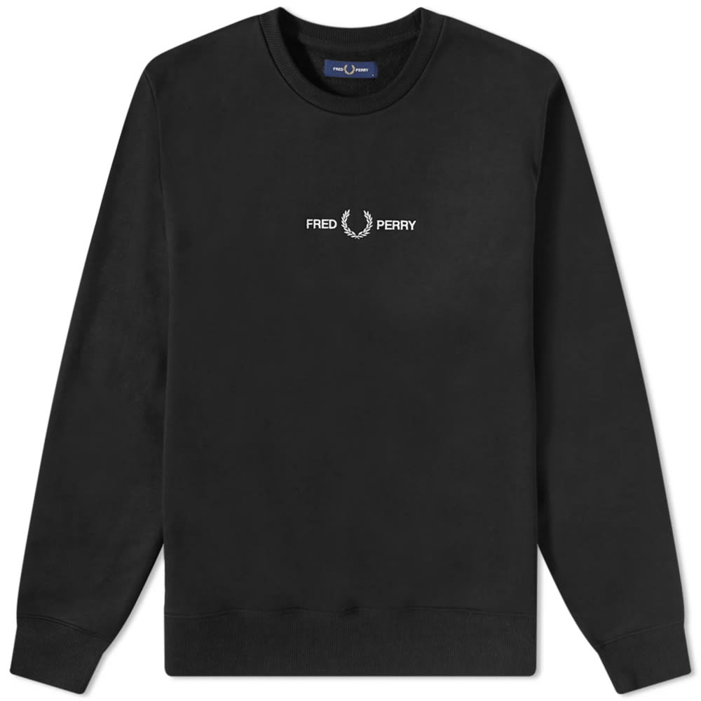 Толстовка Fred Perry Embroidered Sweat hoyle fred the black cloud