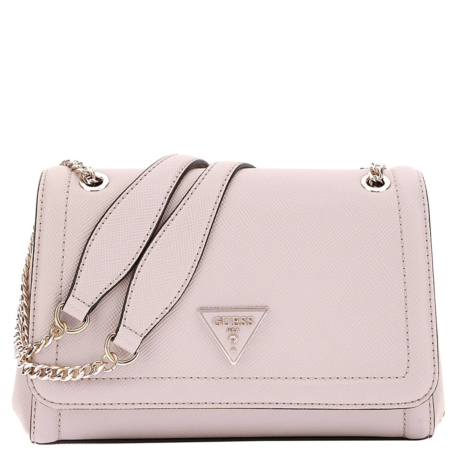 Сумка через плечо Guess Noelle Convertible XBody Flap Schultertasche 24 см, цвет light rose