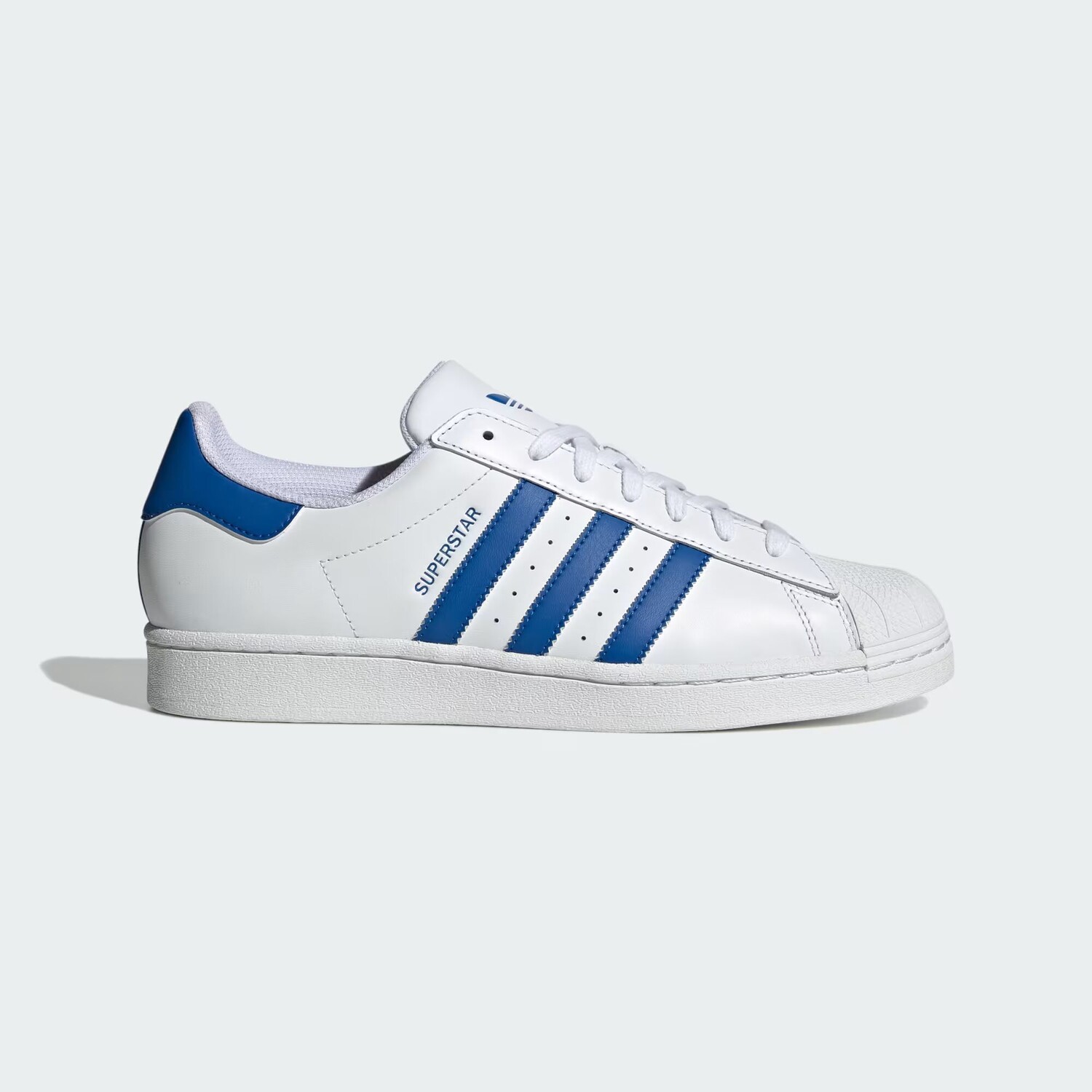

Кроссовки суперзвезды Adidas, цвет Cloud White/Blue/Cloud White
