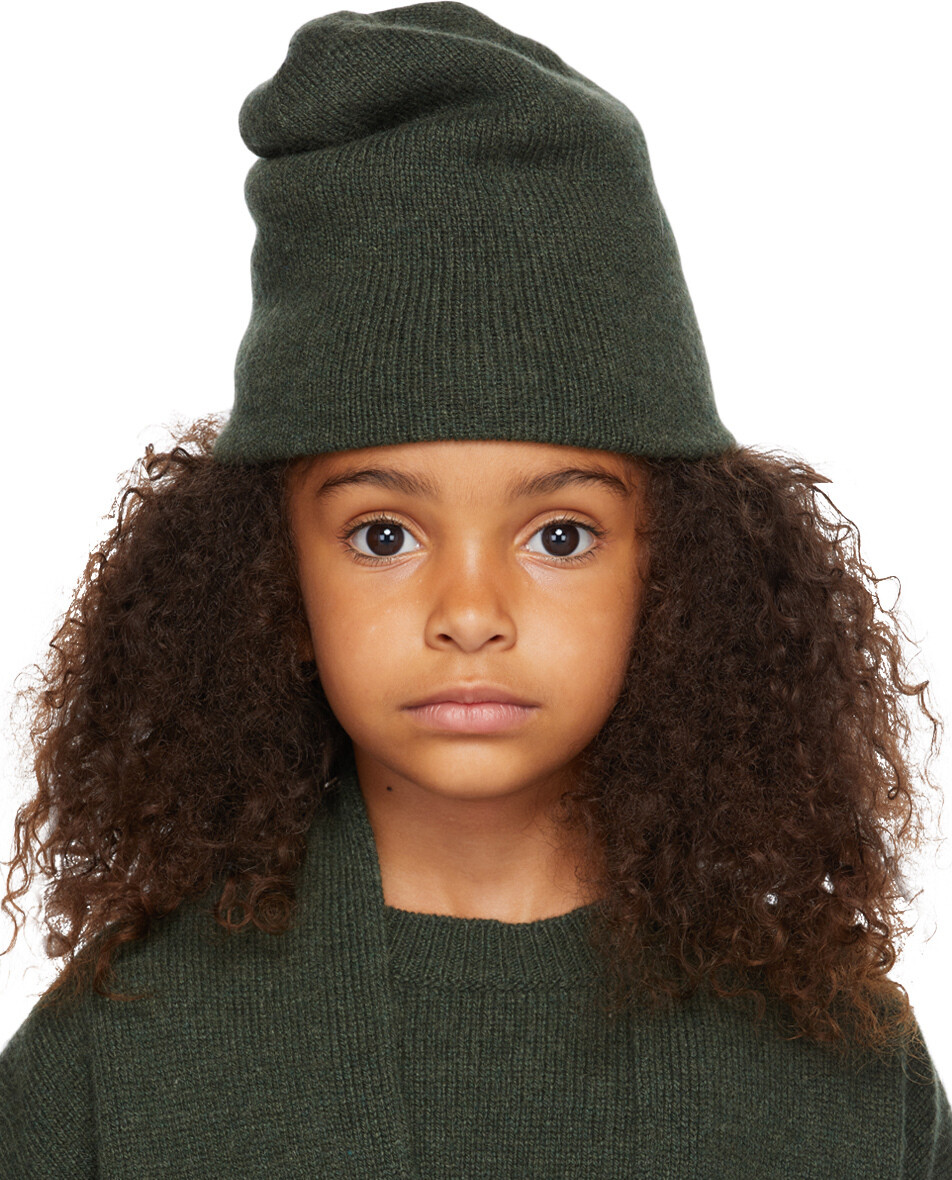 

Детская кашемировая шапка Elfie Beanie The Row