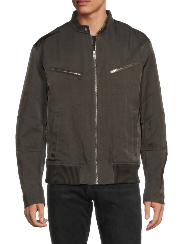 

Бомбер с вышивкой Helmut Lang, цвет Ash