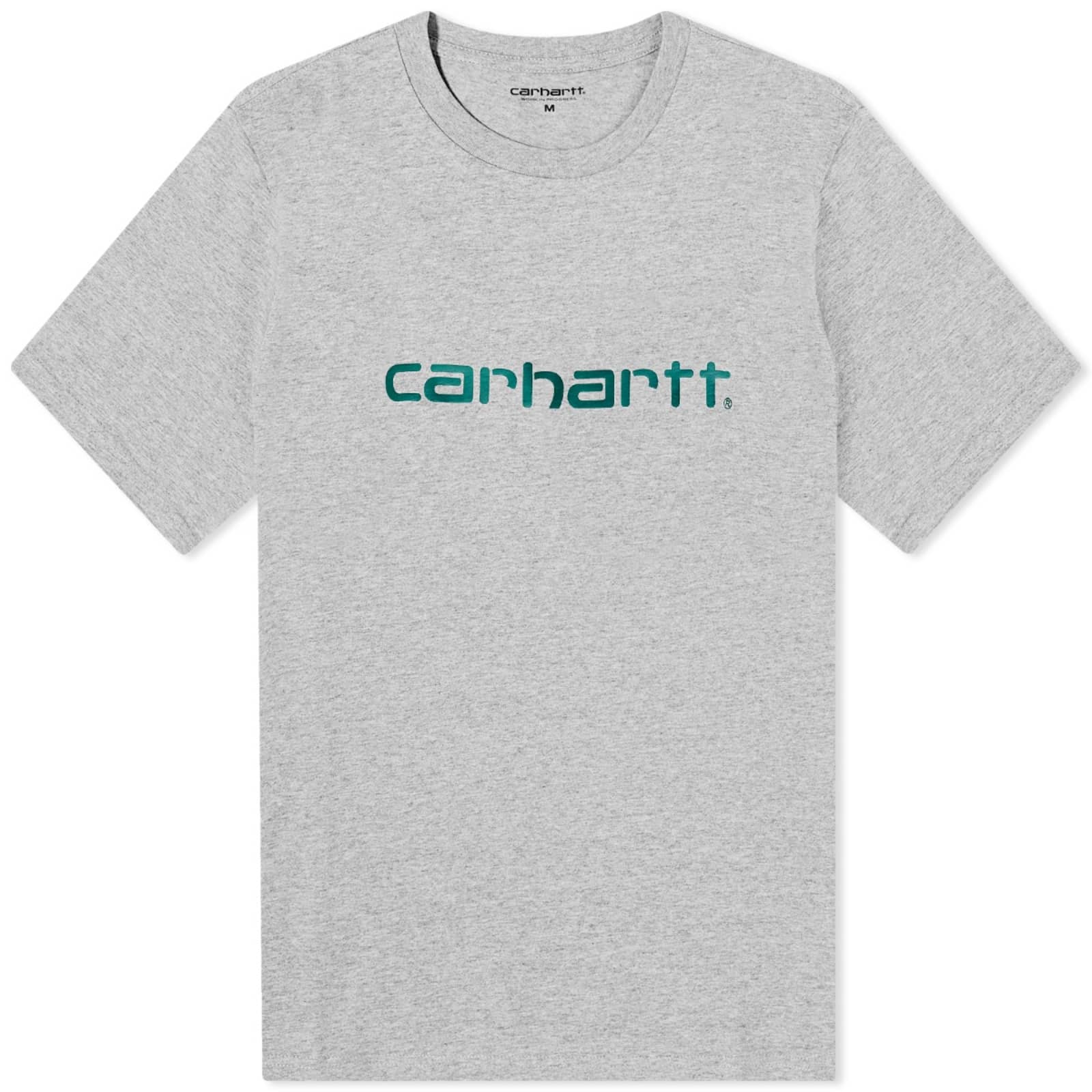 Футболка Carhartt Wip Script, серый футболка carhartt wip script embroidery белый
