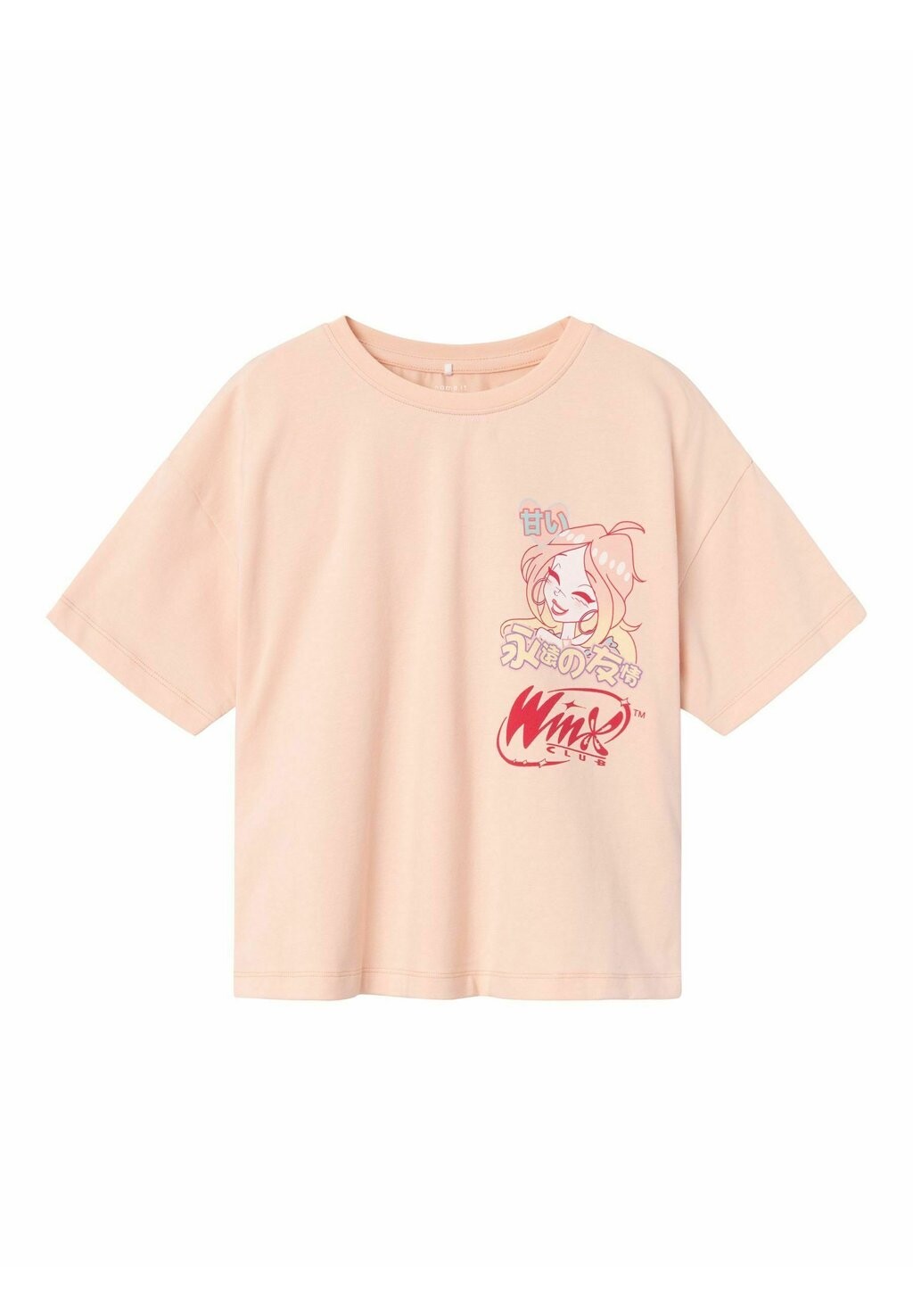 

Футболка с принтом BOXY FIT Name it, цвет peachy keen