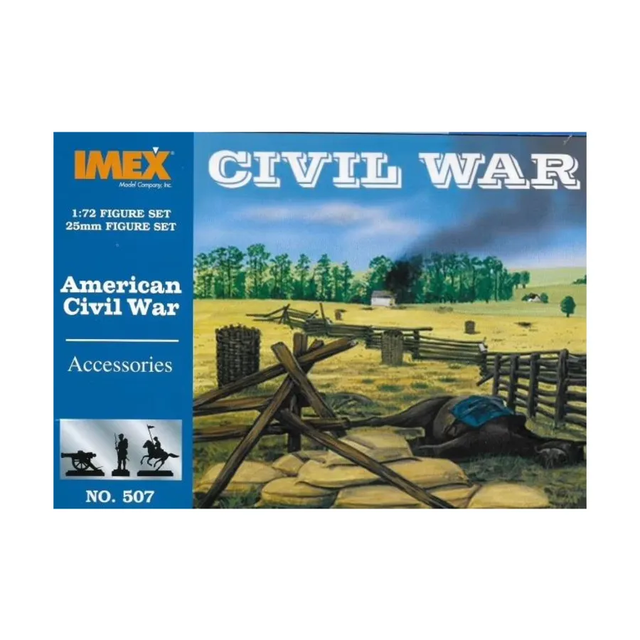 

Аксессуары Гражданской войны в США, American Civil War Miniatures (1:72) (Imex Model Company)