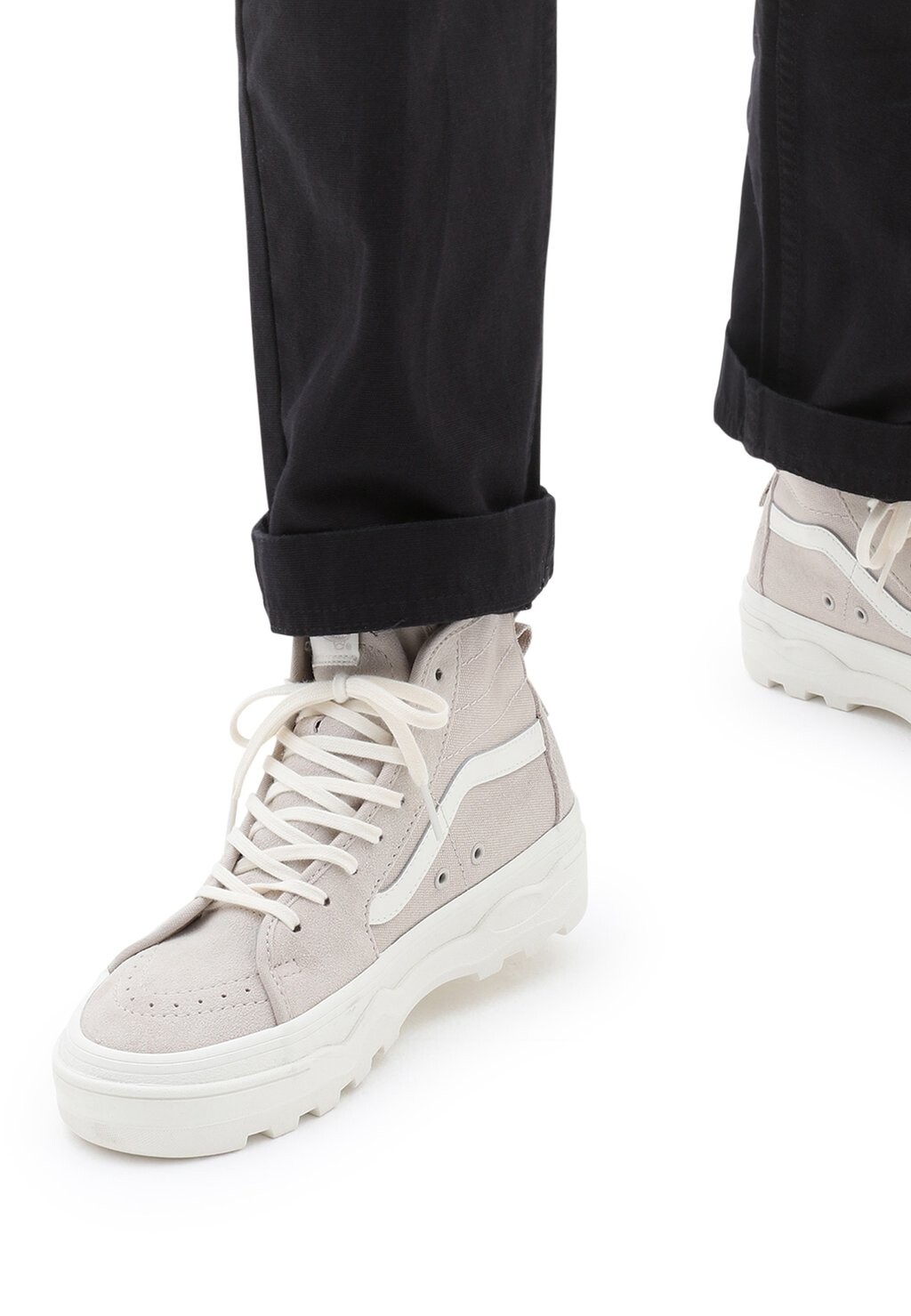 

Ботильоны на платформе Vans, коричневый