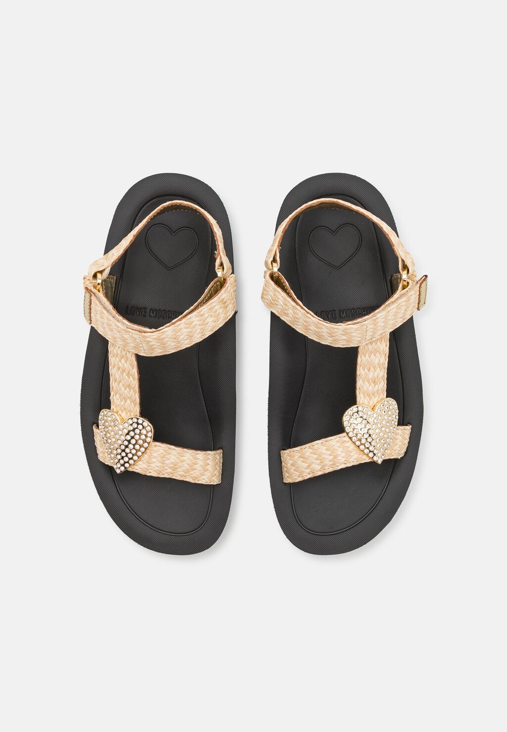 

Босоножки на платформе Love Moschino, разноцветные