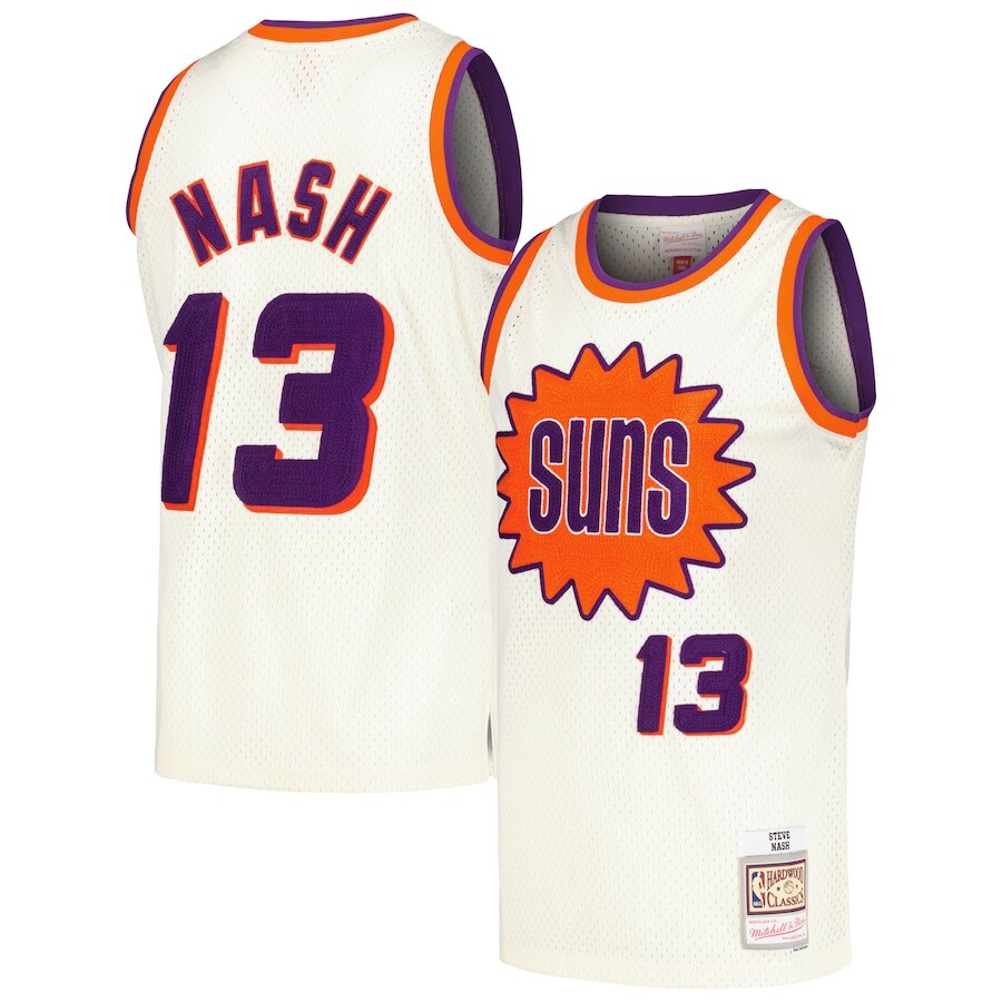 

Джерси Mitchell & Ness Phoenix Suns, кремовый