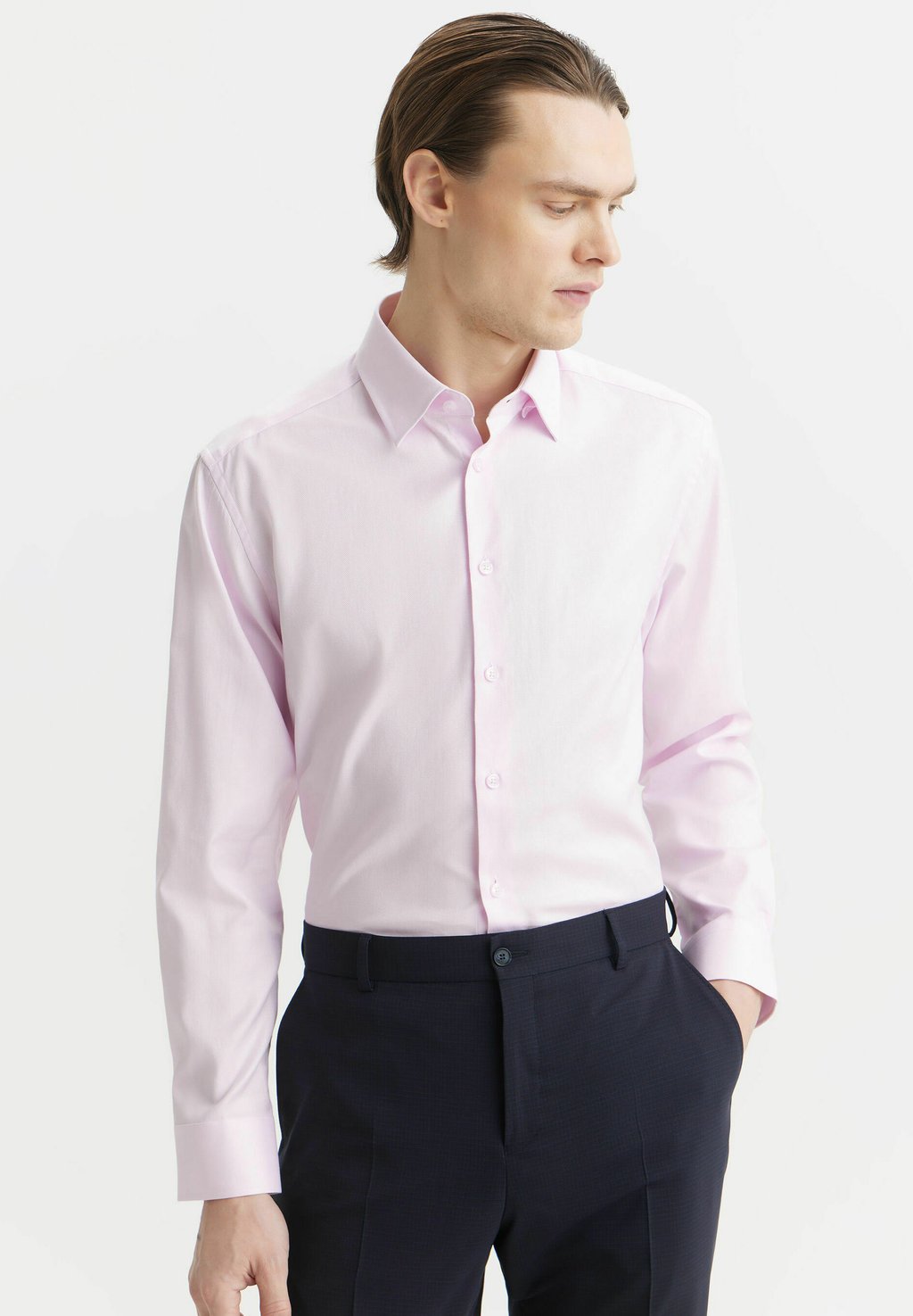 Рубашка VISTULA, розовый рубашка vistula серый