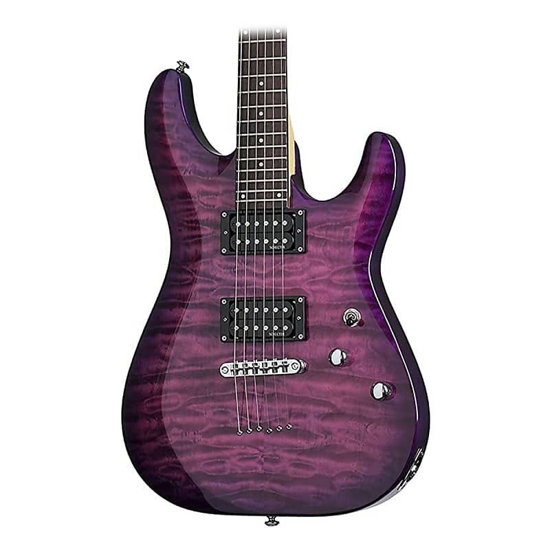 

Электрогитара Schecter C-6 Plus Solid-Body Electric Guitar - Electric Magenta