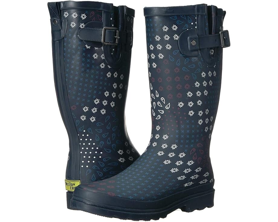 

Ботинки Western Chief Printed Tall Rain Boot, цвет Pretty Pattern