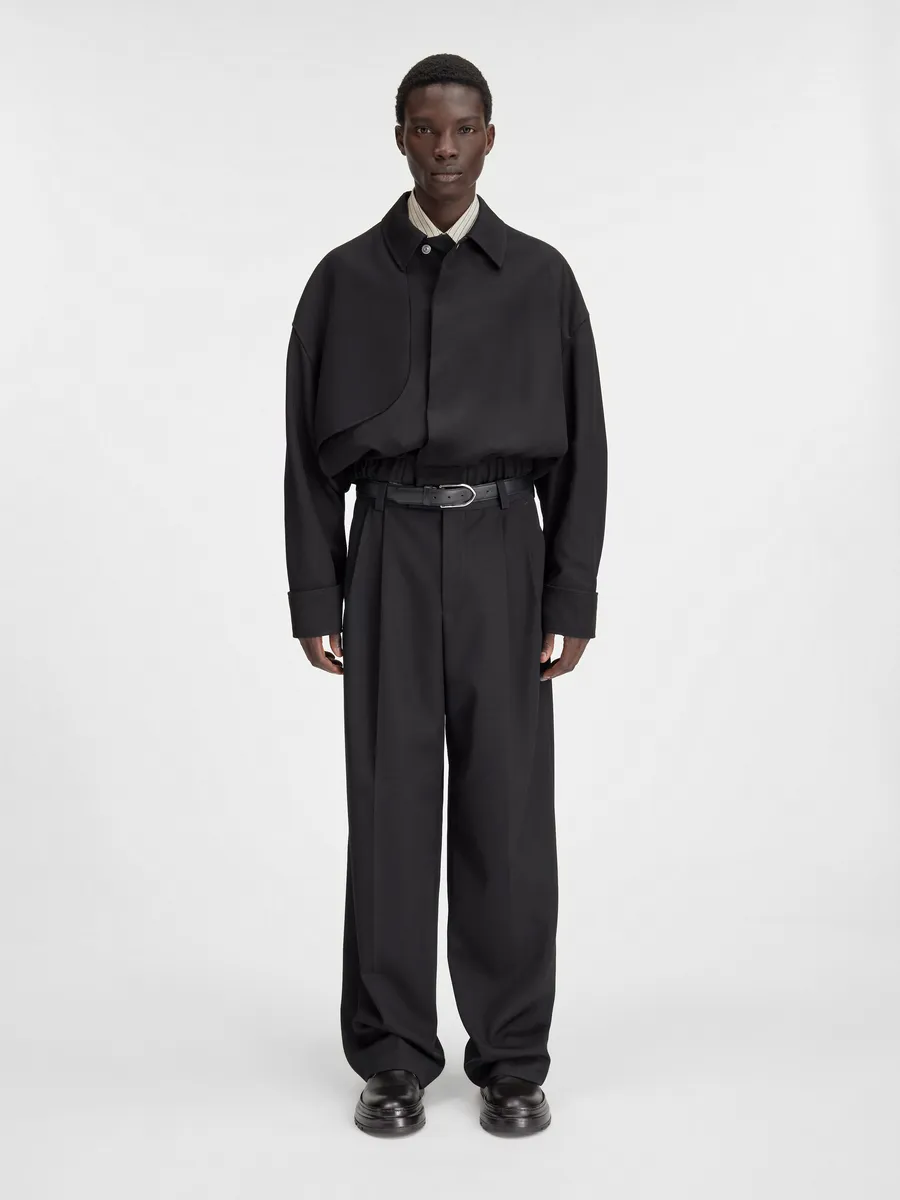 

Траншейный бомбер Ле блузон Сальти Jacquemus, черный