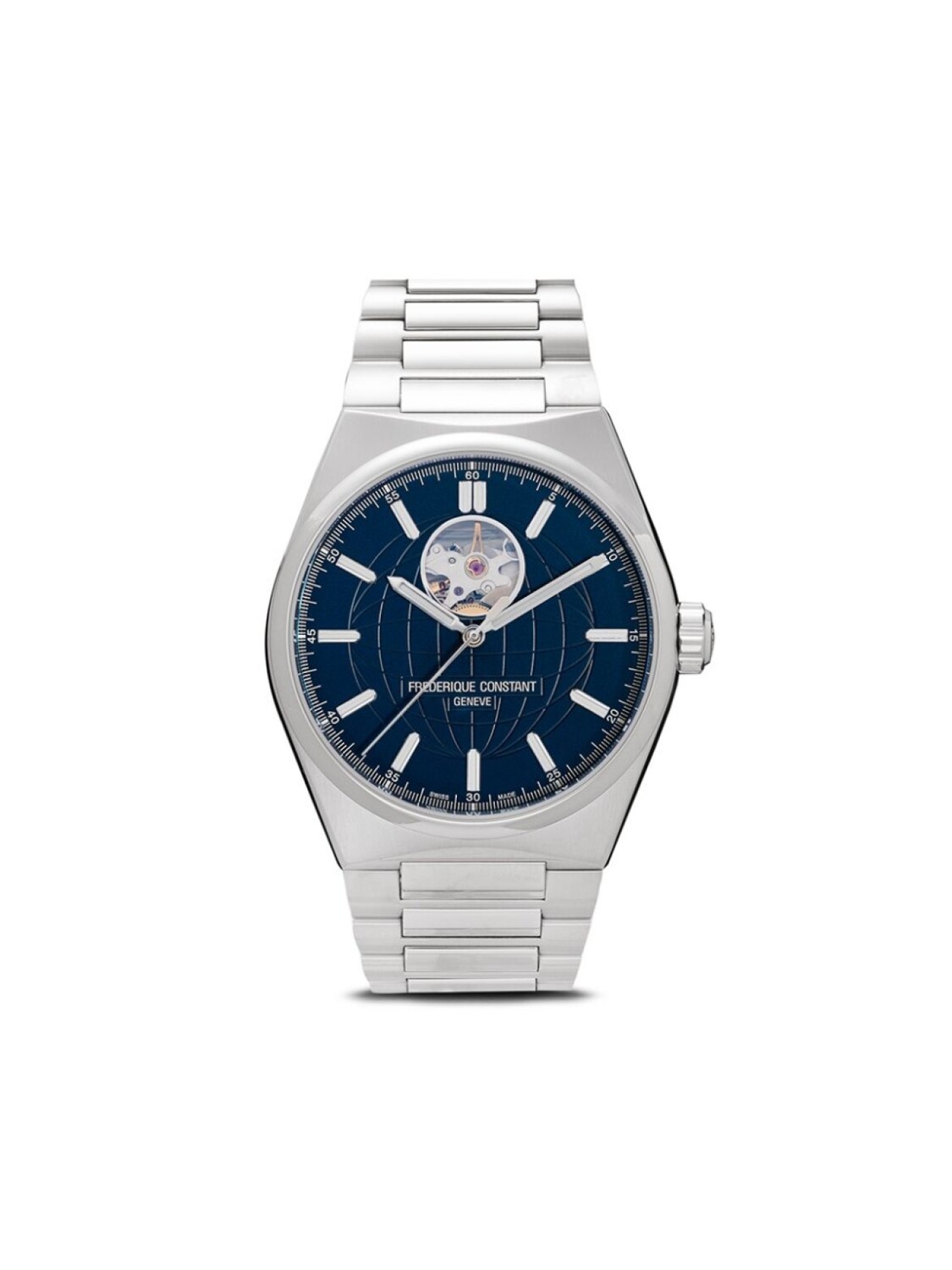 

Наручные часы Highlife Heart Beat Automatic 41 мм Frederique Constant, синий