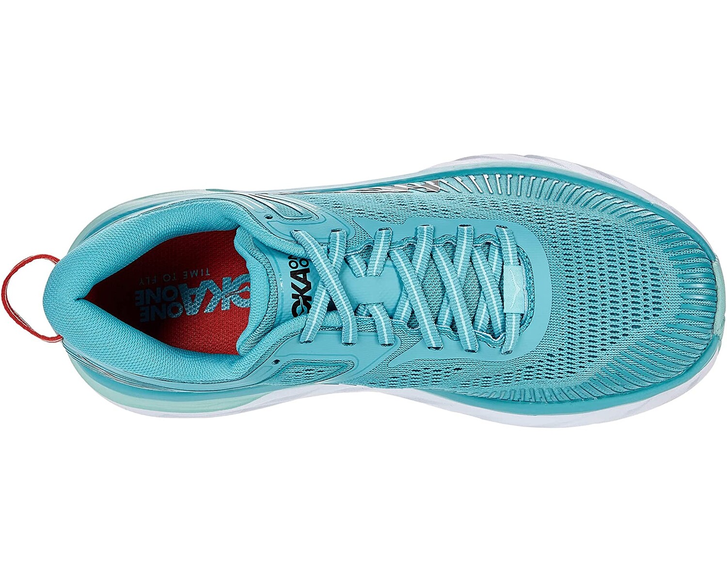 

Кроссовки Bondi 7 Hoka, акварель