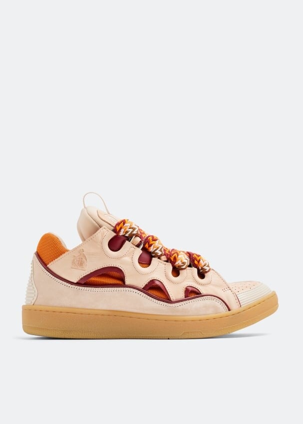 

Кроссовки LANVIN Curb sneakers, розовый