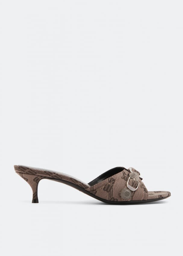 

Сандалии BALENCIAGA Cagole sandals, принт