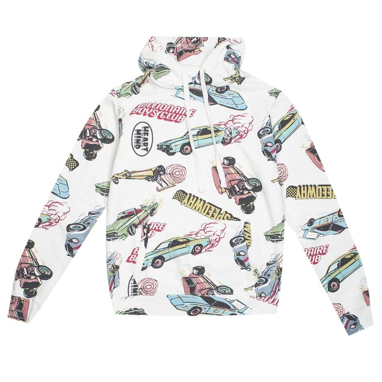 Худи Billionaire Boys Club Speedways Hoodie 'White', белый - фото