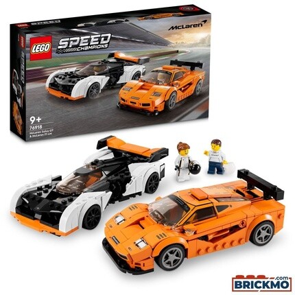 

Конструктор Lego 76918 Speed ​​Champions Mclaren Solus Gt и Mclaren F1 Lm