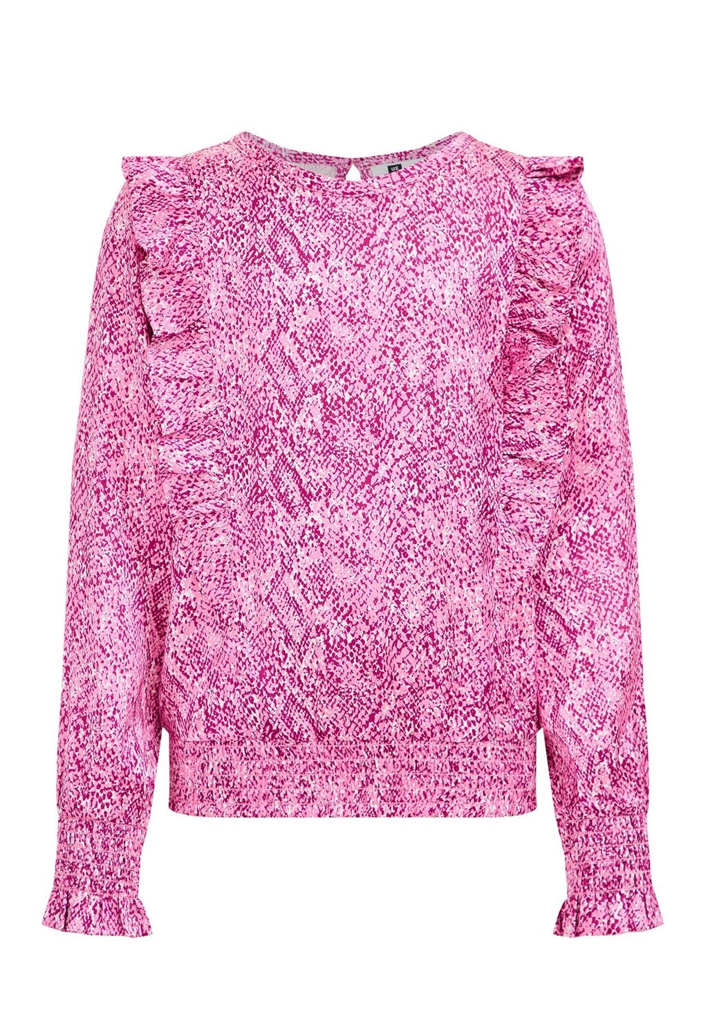 

Блузка WE Fashion, розовая