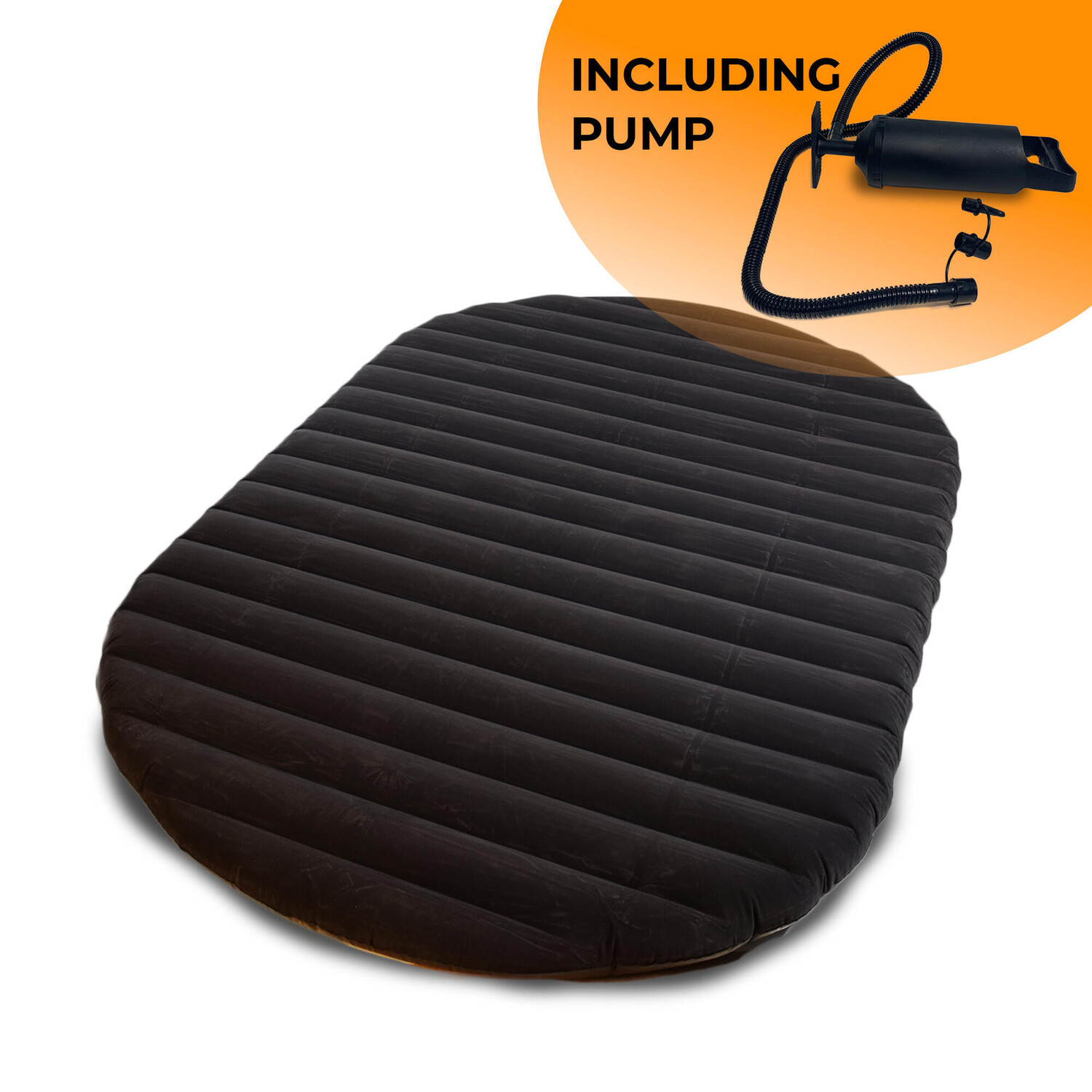 

Матрас Luxe Twin Air Mattress двойной надувной насос в комплекте, черный