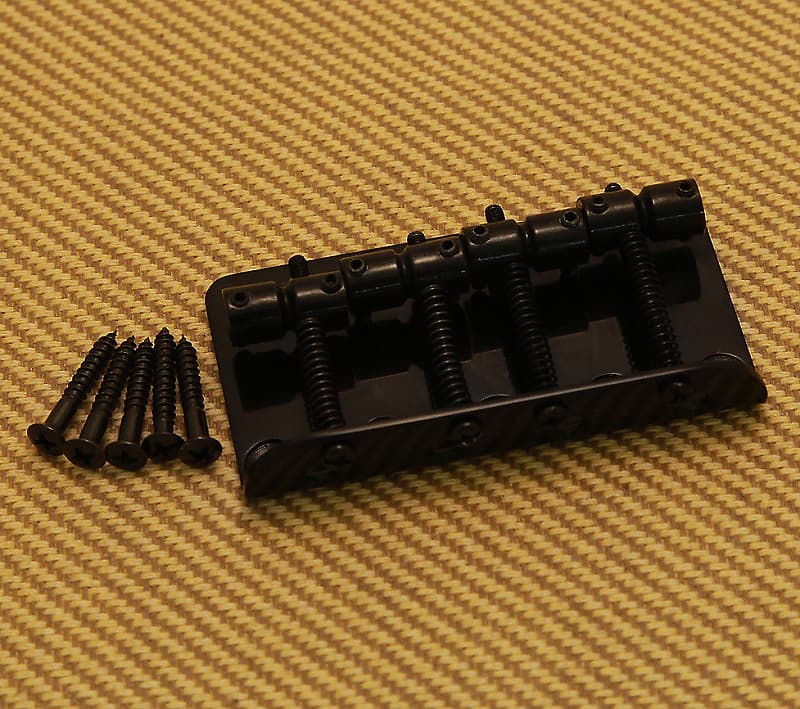 006-2377-000 Fender Squier Black Standard 4-Saddle P & Jazz Bass Bridge 006-2377-000 Squier Black Standard 4-Saddle P & Jazz Bass Bridge - фото