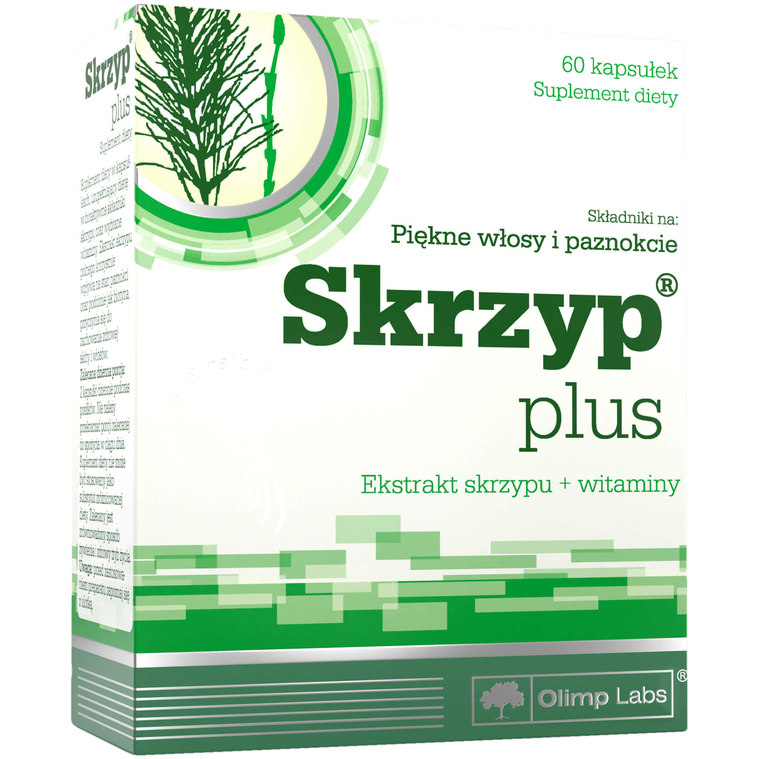 Olimp Skrzyp Plus биологически активная добавка, 60 капсул/1 упаковка биологически активная добавка tetralab индол premium plus с пиперином 60 мл