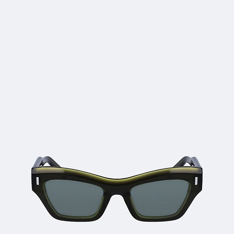 

Солнцезащитные очки Calvin Klein Acetate Butterfly, оливковый