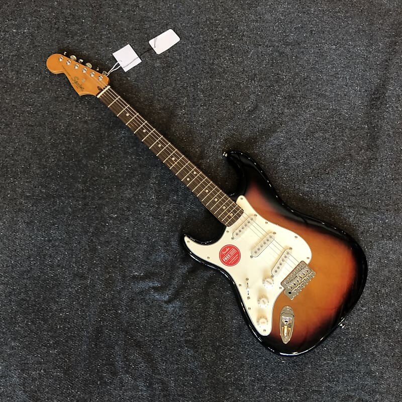 

Электрогитара Squier Classic Vibe 60s Stratocaster Left-handed LRL 3-Tone Sunburst 7lbs, 5oz